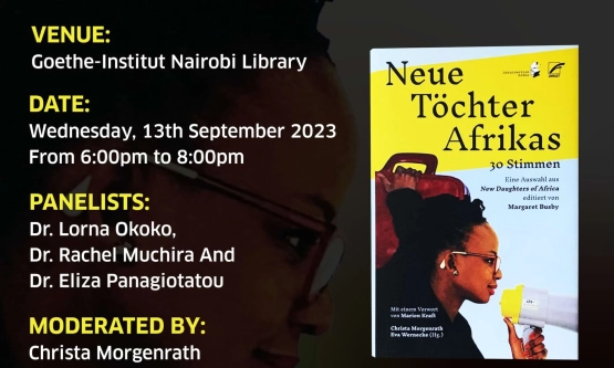 Book Launch & Book Discussion New Daughters of Africa | Goethe Institut Nairobi
