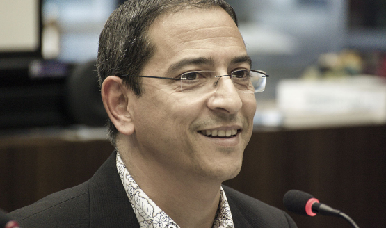 YOUSSOUF AMINE ELALAMY (Marokko) mit seiner Novelle NOMADE